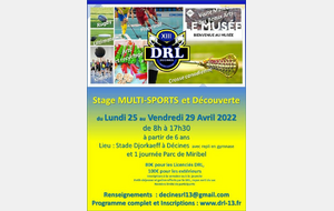 Stage Multisports - Printemps