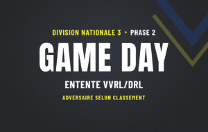 🏉 DN3 Phase 2 – J6 : l'Entente VVRL/DRL en match