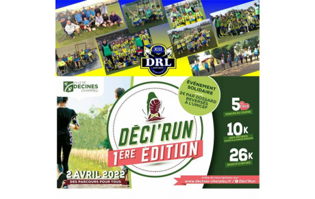 Déci'Run avec le DRL