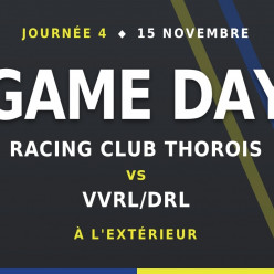 🏉 L'Entente VVRL/DRL se déplace chez le Racing Club Thorois