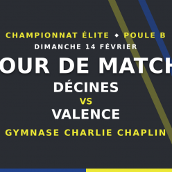 🏉 Le DRL reçoit Valence au Gymnase Charlie Chaplin