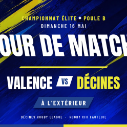 🏉 Le DRL se déplace à Valence